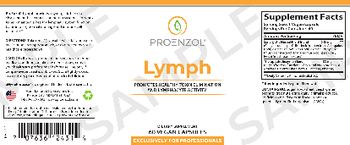 ProEnzol Lymph - supplement