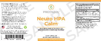 ProEnzol Neuro HPA Calm - supplement