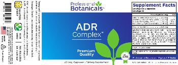 Professional Botanicals ADR Complex - supplement
