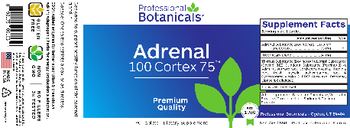 Professional Botanicals Adrenal 100 Cortex 75 - supplement