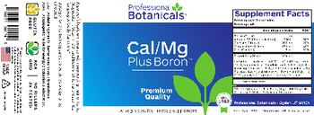 Professional Botanicals Cal/Mag Plus Boron - supplement