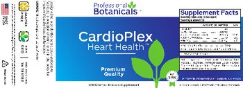 Professional Botanicals CardioPlex - supplement