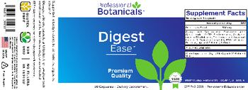 Professional Botanicals Digest Ease - supplement