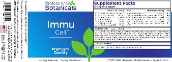 Professional Botanicals Immu Cell - supplement
