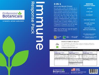 Professional Botanicals Immune Response Pack Attack - supplement