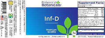 Professional Botanicals Inf-D - supplement