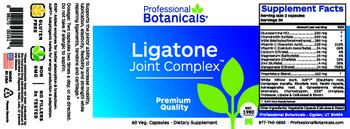 Professional Botanicals Ligatone Joint Complex - supplement