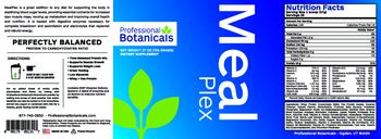 Professional Botanicals Meal Plex - supplement
