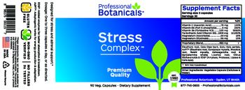 Professional Botanicals Stress Complex - supplement