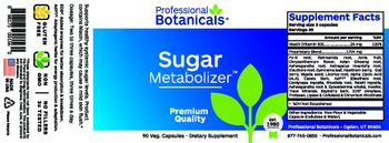 Professional Botanicals Sugar Metabolizer - supplement