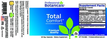Professional Botanicals Total Comfort - supplement