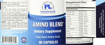 Progressive Laboratories Amino Blend - supplement