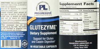 Progressive Laboratories Glutezyme - supplement