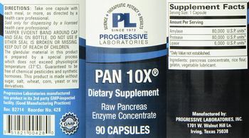 Progressive Laboratories Pan 10x - supplement