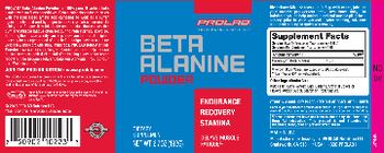 Prolab Beta Alanine Powder - supplement