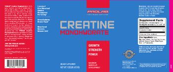 Prolab Creatine Monohydrate - supplement