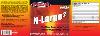 Prolab N-Large2 Vanilla - supplement