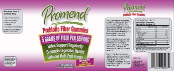 Promend Prebiotic Fiber Gummies - supplement