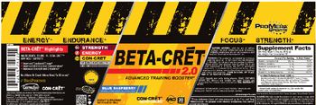 ProMera Sports Beta-Cret 2.0 Blue Raspberry - supplement