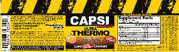 ProMera Sports Capsi Blast Ultra Thermo Mandarin - supplement