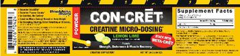 ProMera Sports Con-Cret Creatine Micro-Dosing Powder Lemon Lime - creatine supplement