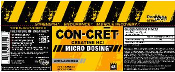 ProMera Sports Con-Cret Unflavored - creatine supplement