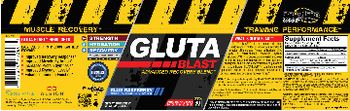 ProMera Sports Gluta Blast Advanced Recovery Blend Blue Raspberry - supplement