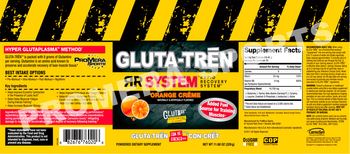 ProMera Sports Gluta-Tren Orange Creme - powdered supplement