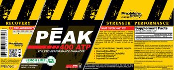 ProMera Sports Peak 400 ATP Lemon Lime - supplement