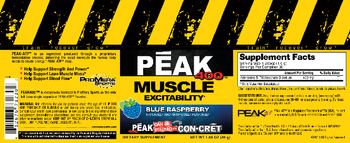 ProMera Sports Peak 400 Blue Raspberry - supplement