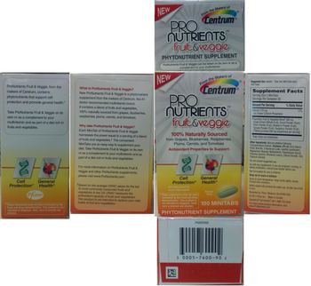 ProNutrients Fruit & Veggie - phytonutrient supplement