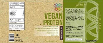 Propello Life Vegan Non-GMO Protein Dirty Chocolate - supplement