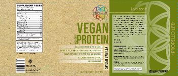 Propello Life Vegan Non-GMO Protein Spiced Vanilla - supplement
