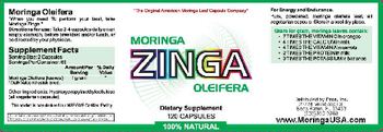 Pros Moringa Zinga Oleifera - supplement