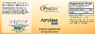 ProSol Amylase - enzyme supplement