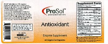 ProSol Antioxidant - enzyme supplement
