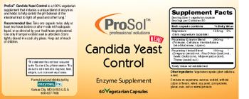 ProSol Candida Yeast Control - enzyme supplement