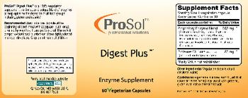 ProSol Digest Plus - enzyme supplement