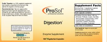 ProSol Digestion - enzyme supplement