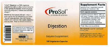 ProSol Digestion - enzyme supplement