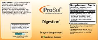 ProSol Digestion - enzyme supplement