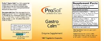 ProSol Gastro Calm - enzyme supplement