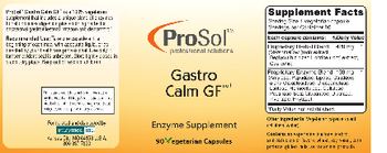 ProSol Gastro Calm GF - enzyme supplement