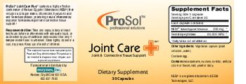 ProSol Joint Care + - supplement