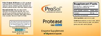 ProSol Protease 100 - enzyme supplement