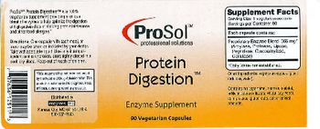 ProSol Protein Digestion - enzyme supplement