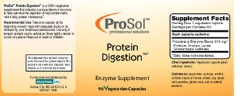 ProSol Protein Digestion - enzyme supplement