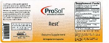 ProSol Rest - enzyme supplement