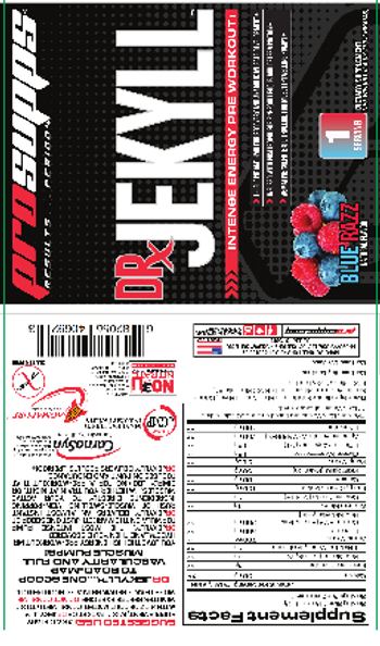 ProSupps Dr. Jekyll Blue Razz - supplement