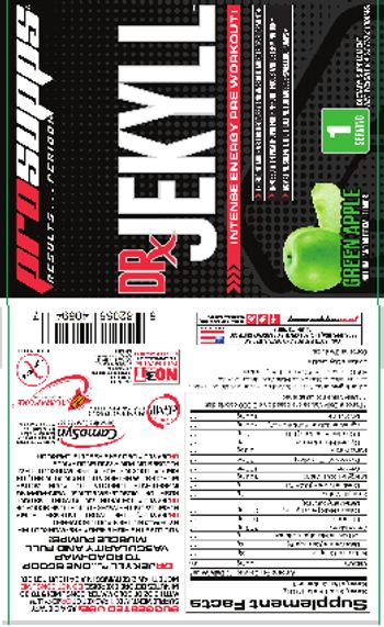 ProSupps Dr. Jekyll Green Apple - supplement